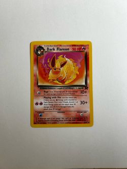 Pokémon Dark Flareon - Team Rocket (TR) NON-HOLO Pokemon