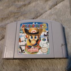 Mario Party 2 Nintendo 64 RARE Brazilian Edition (Arlington)(Read Before Messaging)