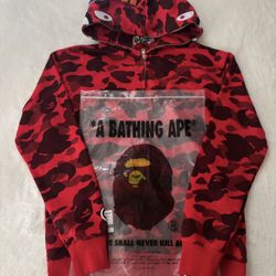 Red Bape Hoodie 