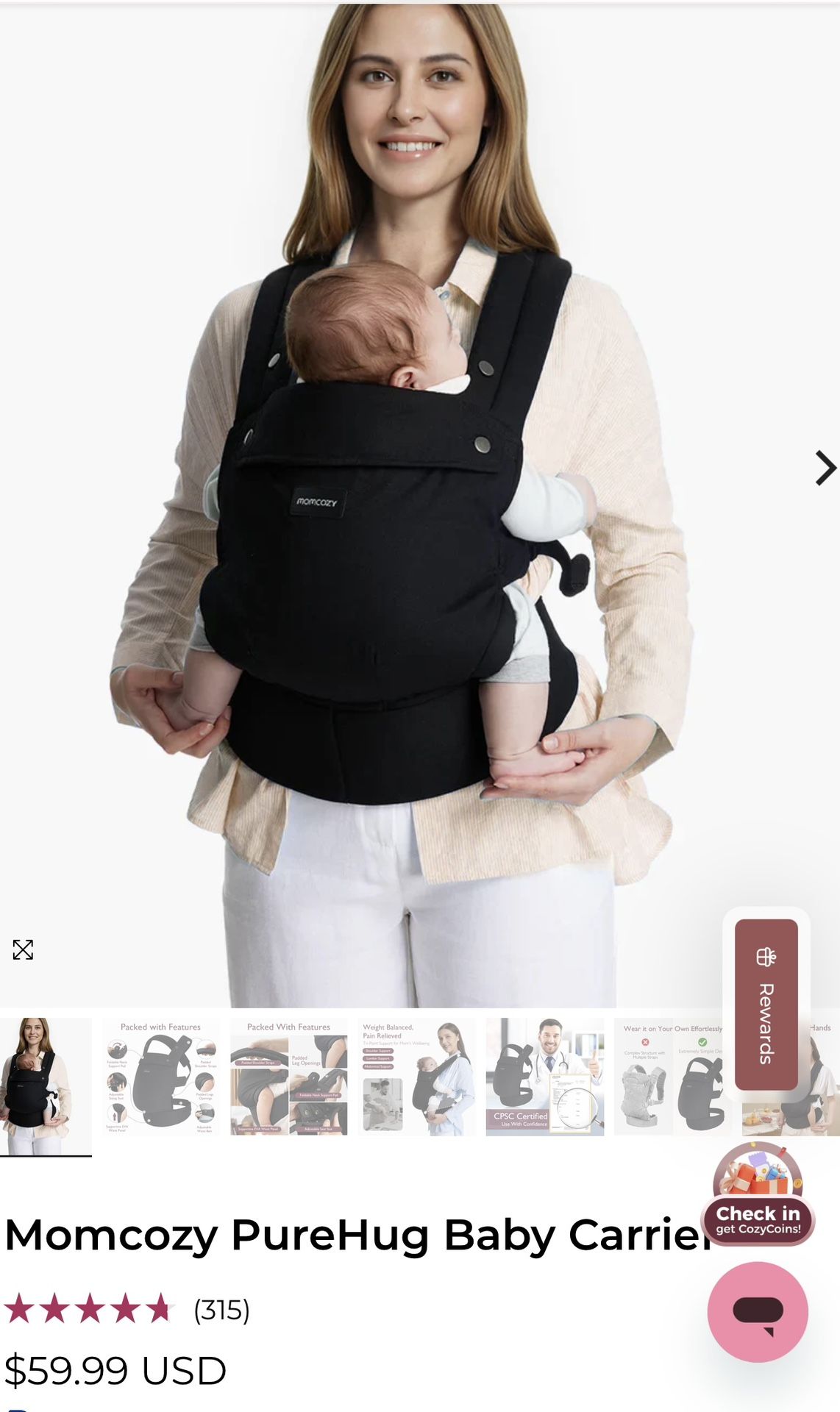 Momcozy Baby Carrier