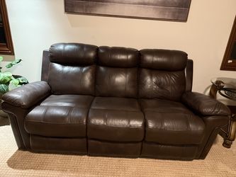 Leather Double Recliner