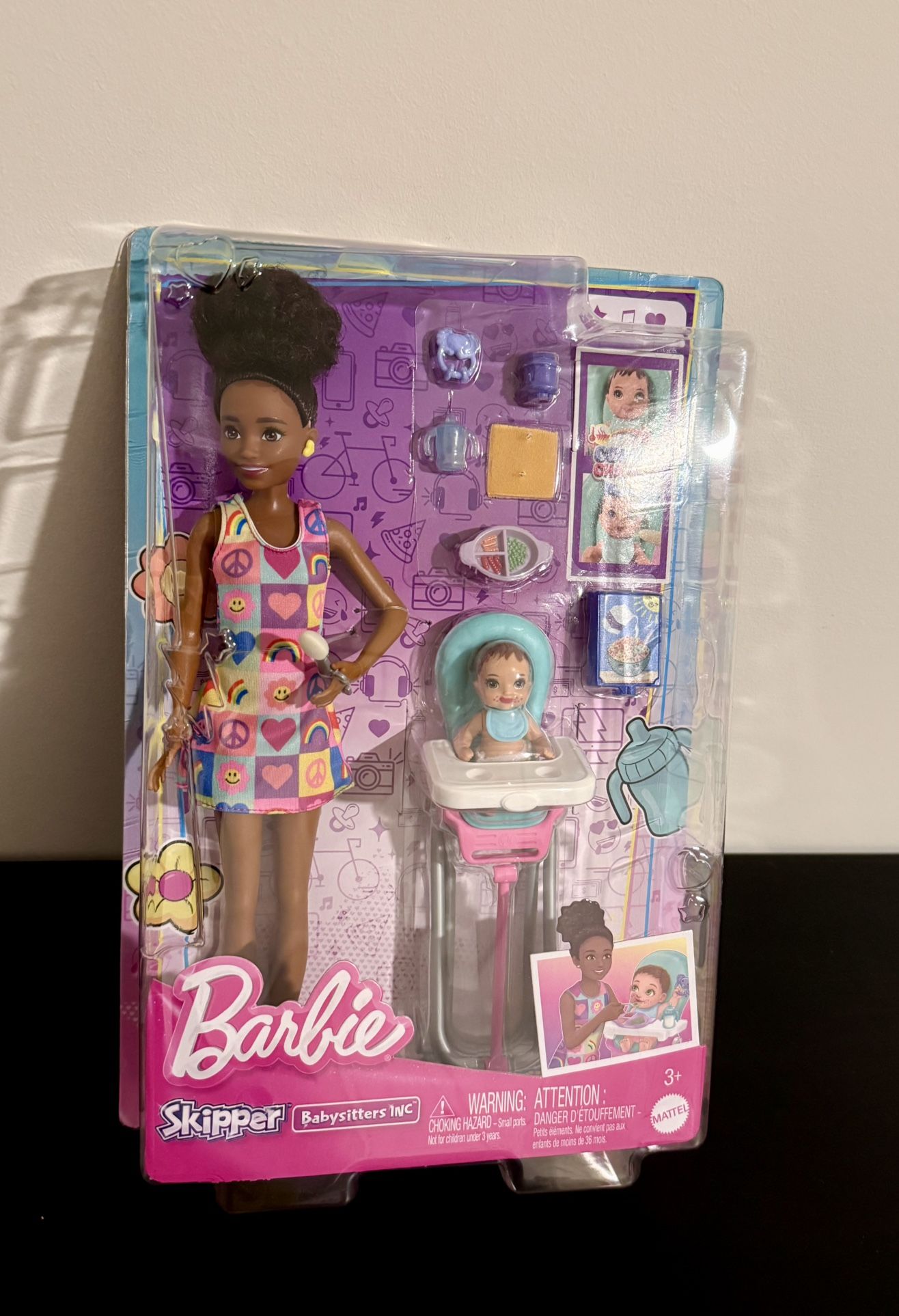 Brand new! Barbie Skipper Brunette Doll & Playset with Accessories