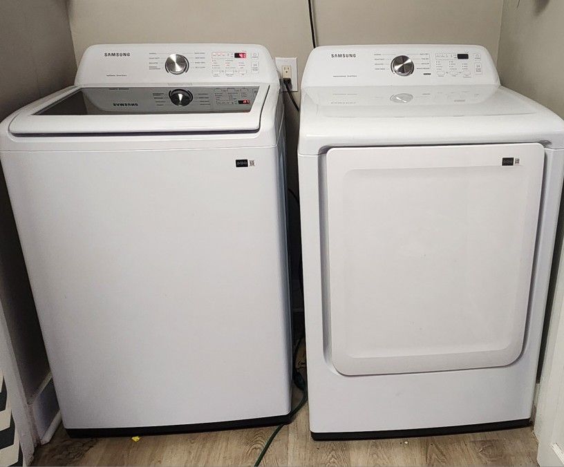 New Samsung Washer And Dryer Set