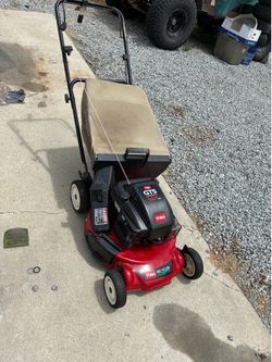 21 inch Toro recycler mower. Located in Yucaipa.