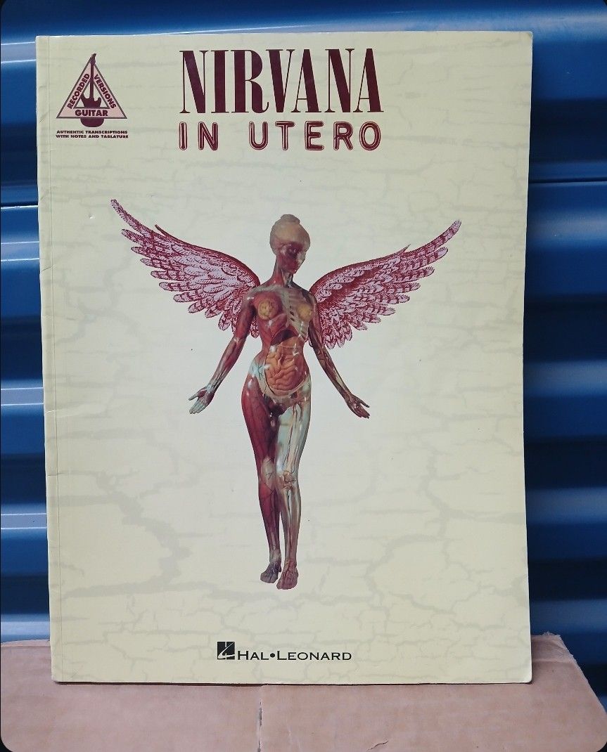 Nirvana In Utero Guitar Tab Songbook 