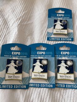 D23 2015 Pins LIMITED EDITION 