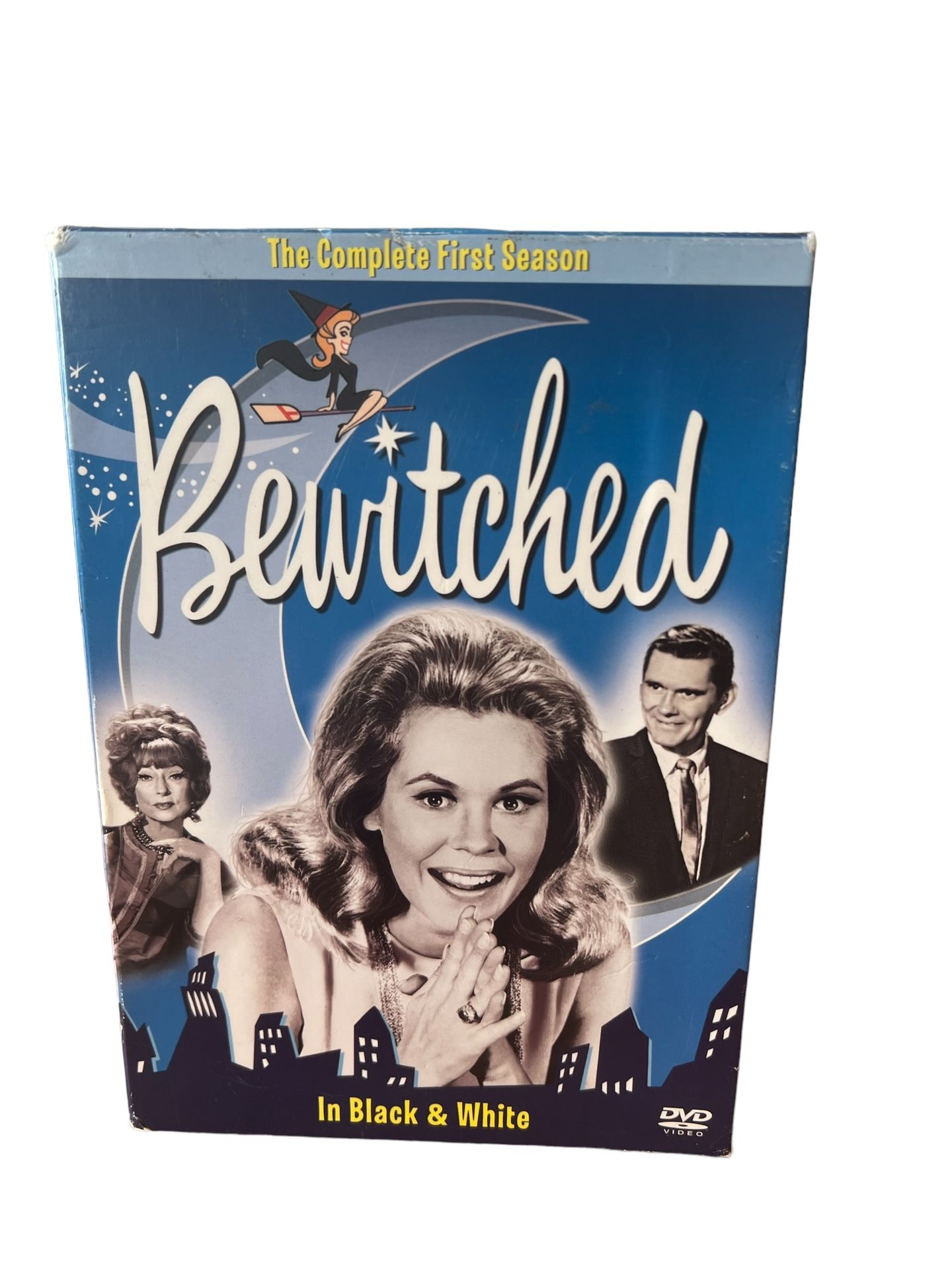 Bewitched - The Complete First Season (DVD, 2005, 4-Disc Set, Original Elizabeth Montgomery  Relive the classic comedy series with Bewitched - The Com