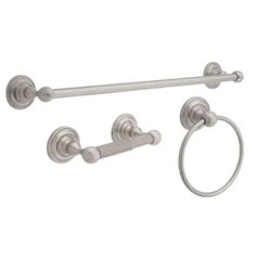 Delta Greenwich 3 -Piece Bath Hardware Set with Mounting Hardware in Brushed Nickel