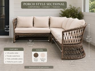 Outdoor sectional