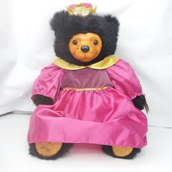 VINTAGE RAIKES BEAR PLUSH QUEEN MARI THE ROYAL COURT COLLECTION #6042