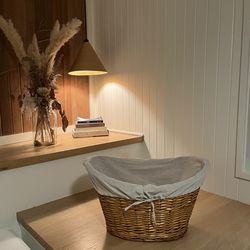 Medium Size Wicker Basket