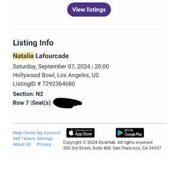 Natalia Lafourcade Tickets