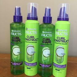 Garnier Fructis Hair Spray And Mousse 