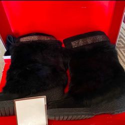 Coach Suede Winter Boots