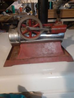 Vintage Toy Steam Engine Model