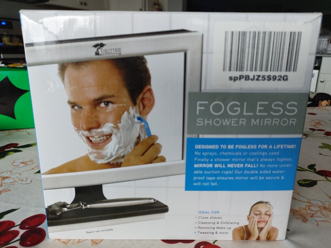 Fogless Shower Mirror