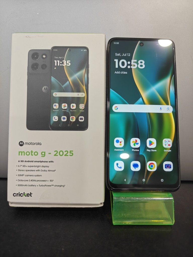 Motorola Moto G 5G (2025) 128GB For (Cricket Wireless) Only