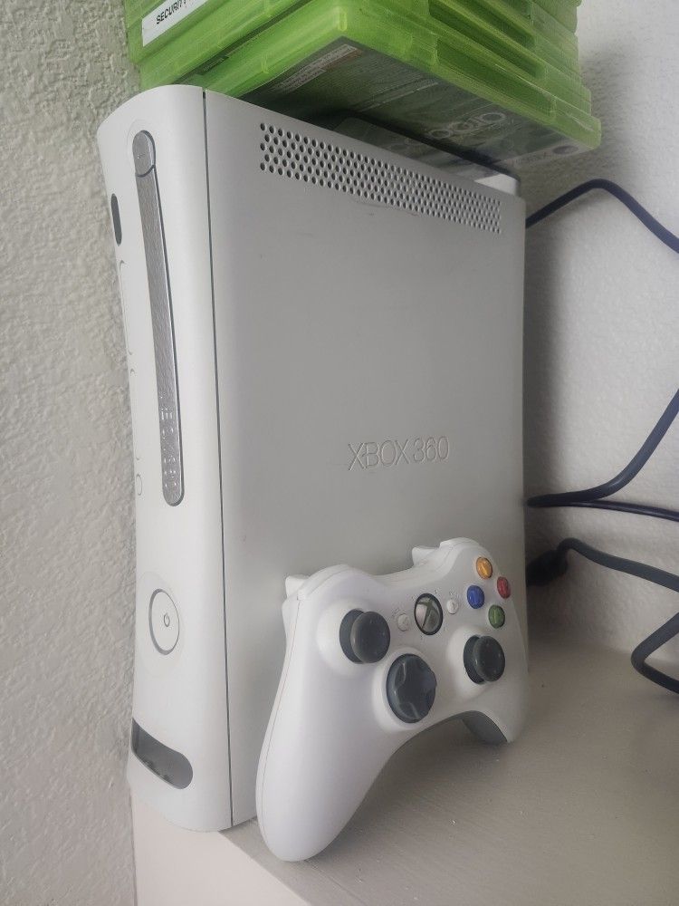 🎮 Xbox 360 Bundle (Original Box + Games) – Trade for Laptop (No Chromebooks)