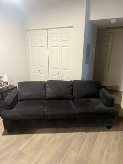 3 Seat Couch - Dark Gray