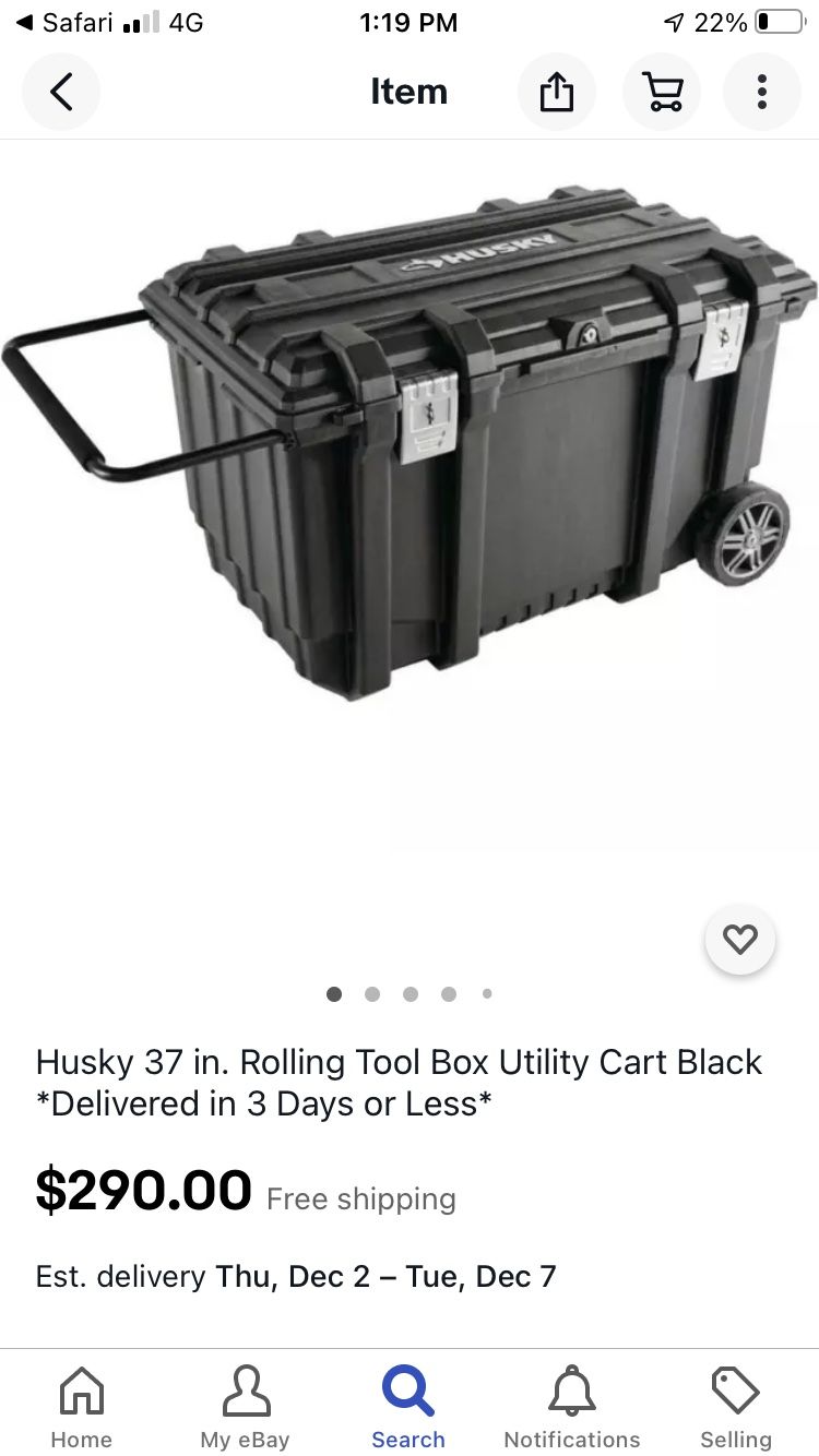 Husky Rolling Tool Bag 14 Inch HUSKY CANADA 18-INCH Rolling Tool