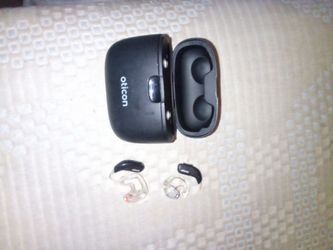 Oticon Hearing Aids with Charging Case