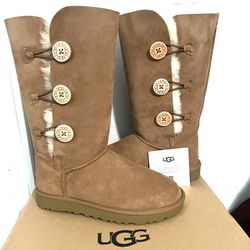 Ugg Woman’s Boots Size 7 Chestnut New Authentic  💯 