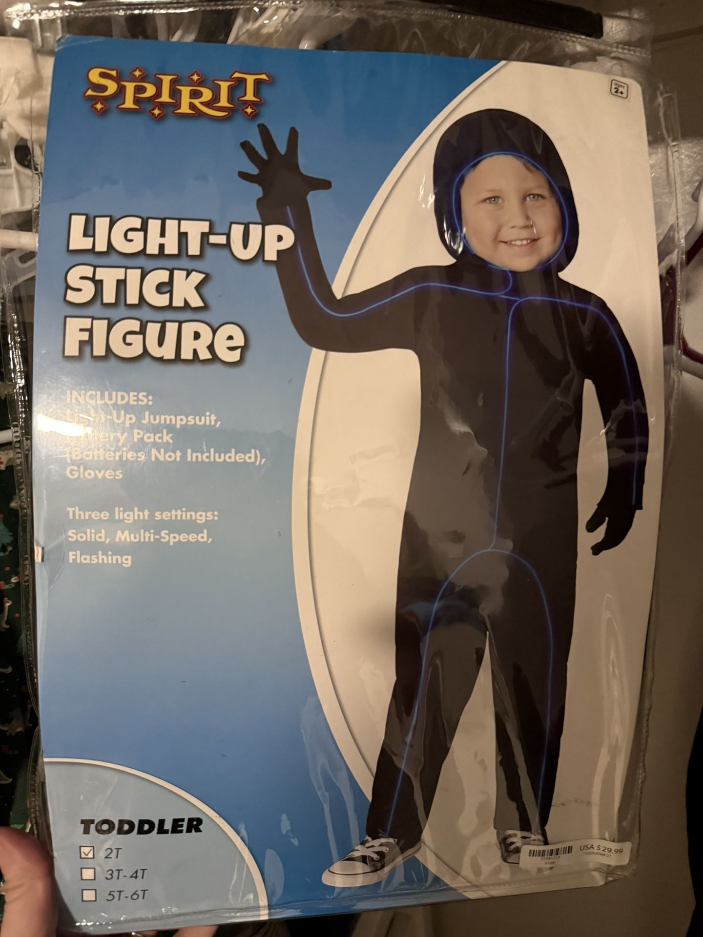 Stick Figure Toddler Costume