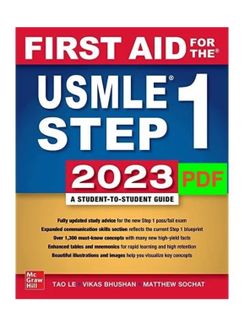 FIRST AID 2023 PDF 