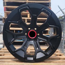 22X9 TR012 SEMI SATIN BLACK Wheels