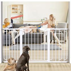 New $30. Cumbor 29.7-57" Extra Wide Baby Gate for Stairs, Mom's Choice Awards Winner