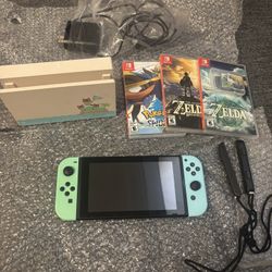 Nintendo Switch (Animal Crossing Edition)