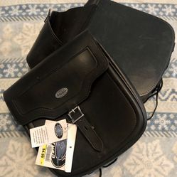 New Leather Saddle Bags