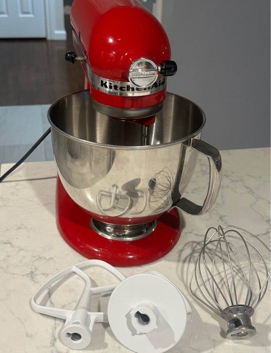 KiitchenAed 5 QT Mixer (Red)
