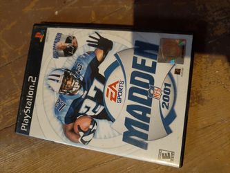 Madden 2001 playstation 2