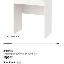 BRIMNES Dressing table/Vanity