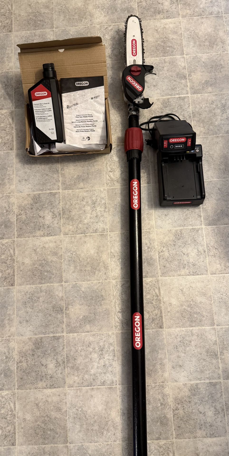 40V PS250 Oregon Tool Pole Saw Set
