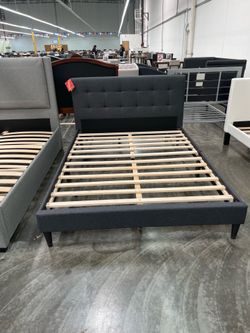 Queen size bed frame only