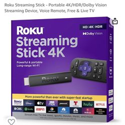 Roku Streaming Stick 4K 