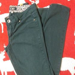CUTE PRETTY GREEN DENIM DRESS PANTS!