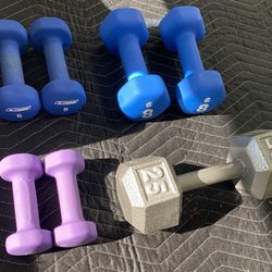 Various Dumb Bells