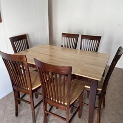 Kitchen Table With 6 Chairs 