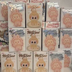 100% Authentic Labubu Macaron, Have a Seats, and Big Into Energy