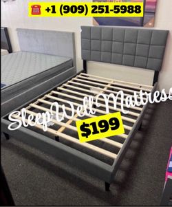 Full size bed frame only