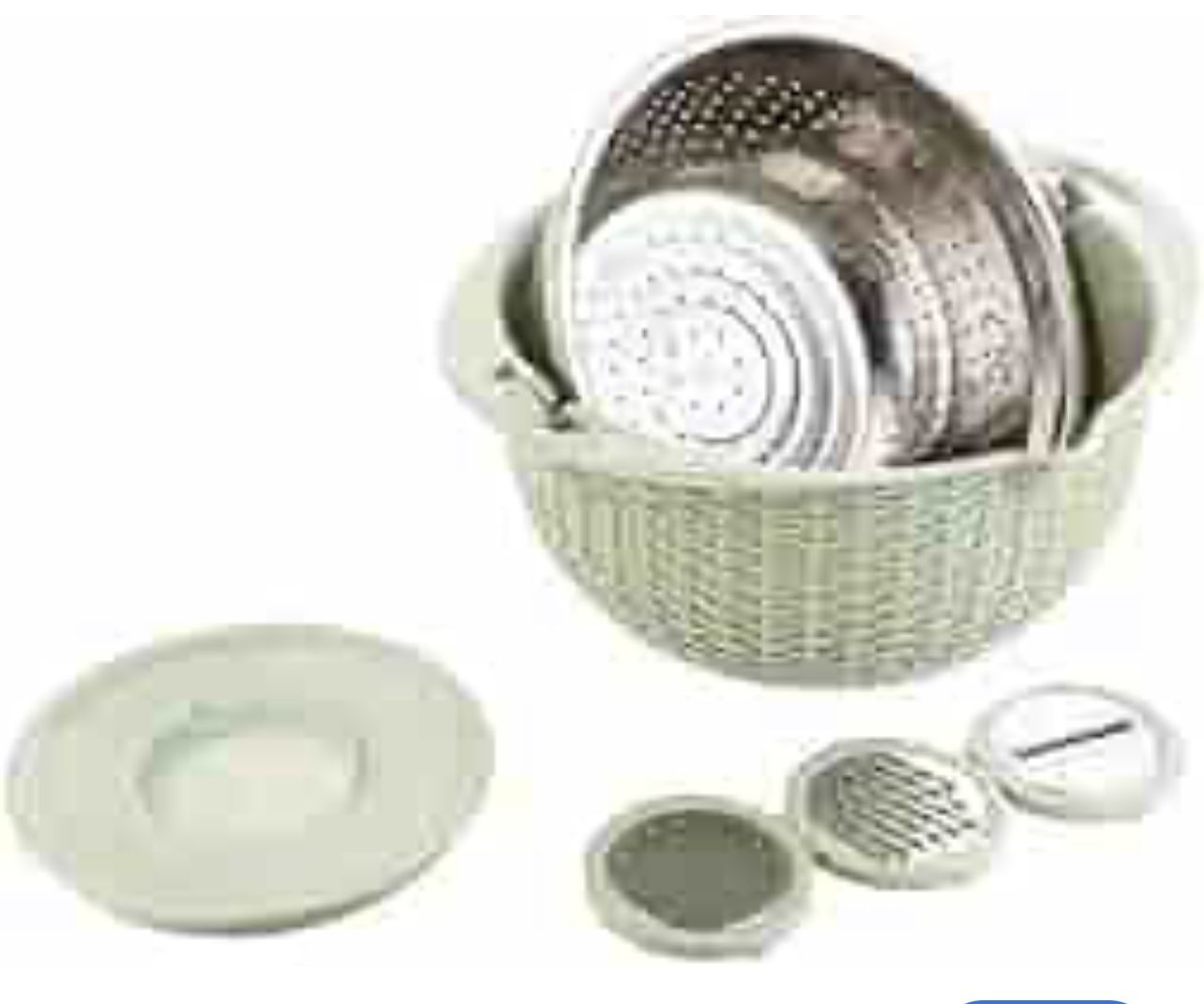 Mixing Bowls. | |with accessories color light green new