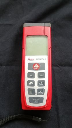 Leica DISTO A3 US Laser lever and distance meter