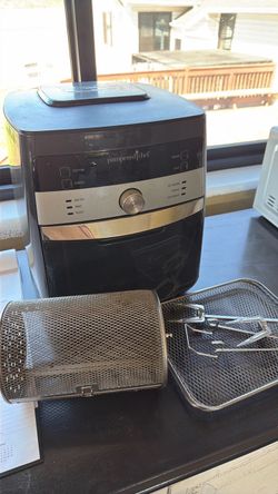 Pampered Chef Air Fryer with Accessories