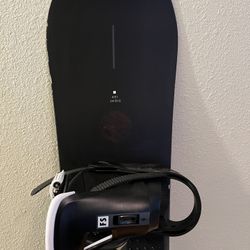 Snowboard With Bindings 