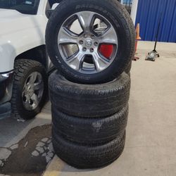 20in Dodge Ram Wheel's And Tires Full Set 6 Lug