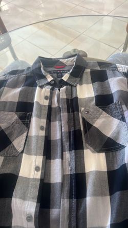 Big Boys Hilfiger flannel shirt