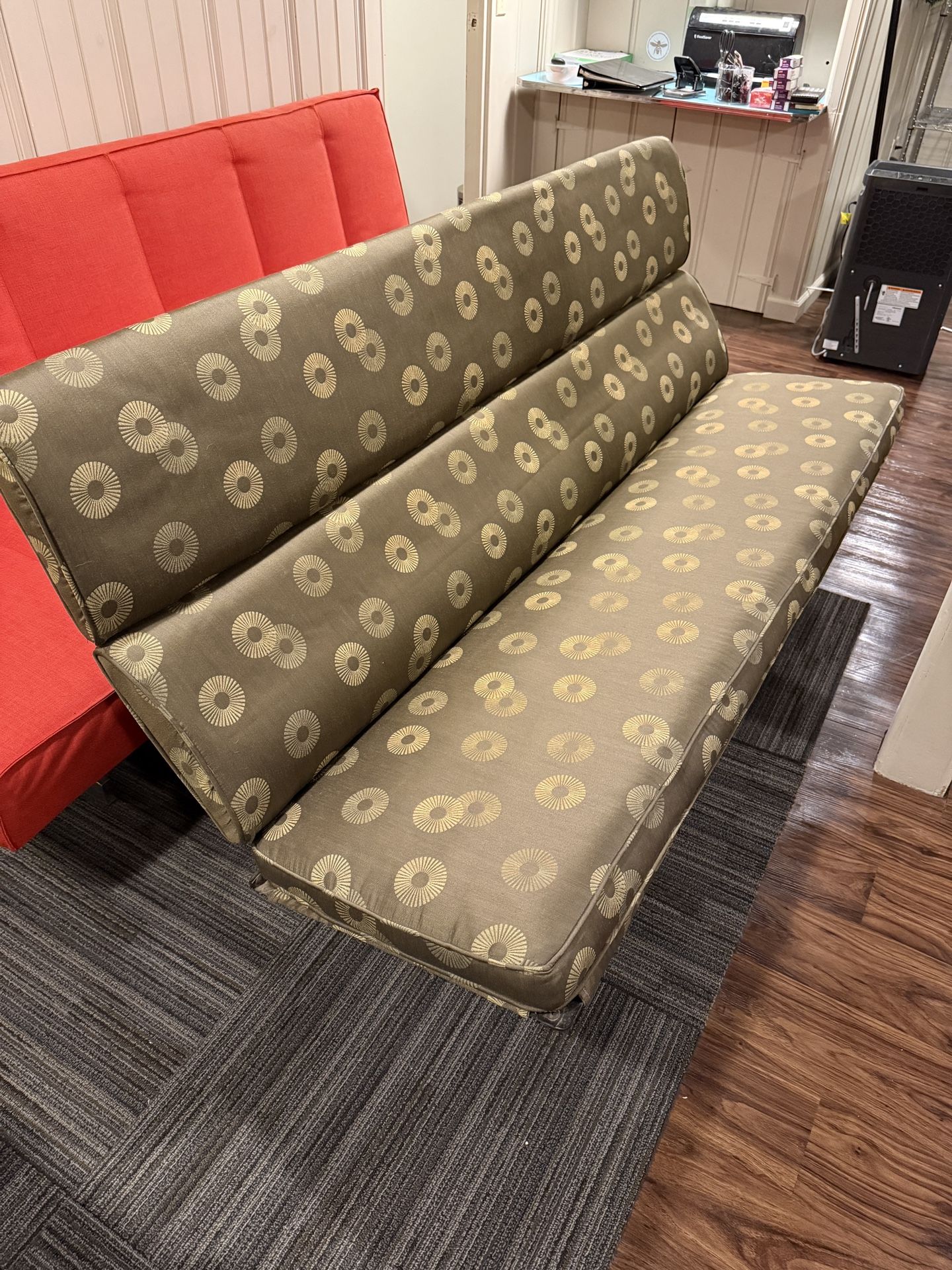 Mid Century Eames Sofa Compact